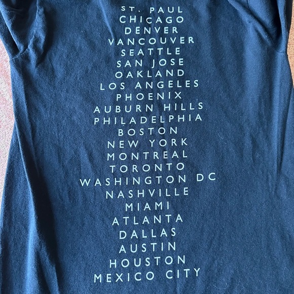 Adele Shirt Adult Small Black Concert Tee Live Tour 2016 Pop Music Merch Fan - Picture 3 of 5